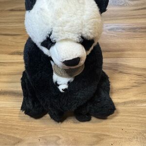 Vintage Yomiko Classics Mommy & Baby Panda Plush Stuffed Animal Collectible